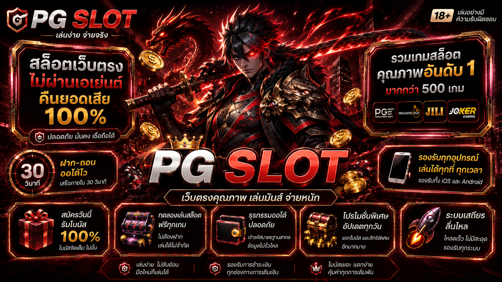 สล็อตเว็บตรง เชื่อมตรง PG ผ่าน API แท้ RTP แม่นยำทุกสปิน ไม่มีคนกลาง ทดลองเล่นได้เลย 2026